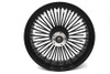 Ultima #37-736 - 18 inch x 5.5 inch King Spoke Rear Wheel Black