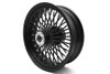Ultima #37-736 - 18 inch x 5.5 inch King Spoke Rear Wheel Black