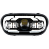 Hogworks Black Led Headlight for '18-'25 Harley® Fat Bob