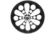 Ultima #37-642 - 23 inch x 3.5 inch Kool Kat Front Wheel Black Cut