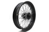 Ultima #36-651 - 18 inch x 3.5 inch Ultima 60 Spoke Front Wheel Black