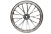 Ultima #37-621 - 21 inch x 2.15 inch Manhattan Front Wheel Polished Aluminum