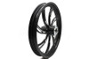 Ultima #37-824 - 21 inch x 2.15 inch Vortex Front Wheel Black Cut