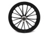 Ultima #37-667 - 21 inch x 3.5 inch Manhattan Front Wheel Black Cut