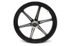 Ultima #37-929 - 21 inch x 3.5 inch Revolver Front Wheel Black Cut