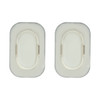 Hogworks Antenna Hole Covers / Fillers for Harley® Touring '06-'25 - Blocked | Gloss Black