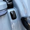 Hogworks Antenna Hole Covers / Fillers for Harley® Touring '06-'25 - Open / Blocked | Gloss Black