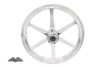 Ultima #37-920 - 21 inch x 2.15 inch Revolver Front Wheel Polished Aluminum