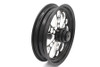 Ultima #37-650 - 16 inch x 3.5 inch Kool Kat Front Wheel Black Cut
