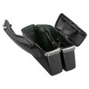 Hogworks Hogworkz® Standard Saddlebag Liners '14-'25 | Black w/ Green Stitching Fits Harley® Oem