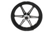Ultima #37-932 - 18 inch x 3.5 inch Revolver Front Wheel Black Cut