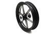 Ultima #37-932 - 18 inch x 3.5 inch Revolver Front Wheel Black Cut