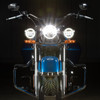 Hogworks 7" Led Chrome Halomaker® Headlight for Harley® Softail '18-'25