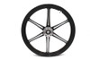 Ultima #37-930 - 21 inch x 2.15 inch Revolver Front Wheel Black Cut