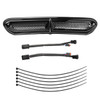 Hogworks Hogworkz® Batwing Led Vent Insert (drl / Turn Signal) - Black
