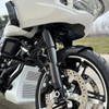 Hogworks Hogworkz® 100% Carbon Fiber Chopped Front Fender for Harley® Touring '23.5-'25