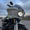Hogworks 7" Led Silvertooth Performance Headlight for Harley® Low Rider ST '22-'25