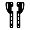 Hogworks Hogworkz® Trailer Tie Down Brackets for Harley® Touring '23.5-'25 | Black