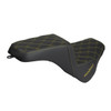Hogworks Rise Up Seat for Harley® Street Bob Fxbb / Standard Fxst '18-'25 (gold Stitch)