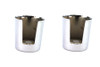 AEE #74489 - Upper Shock Stud Covers Chrome Short Style
