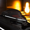 Hogworks Hogworkz® Lumipro Led Windshield Trim for Harley® Touring '14-'25 | Black