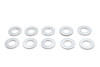 V-Twin #7055 *QTY 10'S* - Chrome Shock Stud Washers 1/2 inch Hole