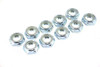 V-Twin #7059 *QTY 10'S* - Zinc Nyloc Shock Stud Nut