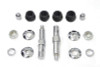 V-Twin #7062CP - Chrome Lower Rear Shock Stud Kit