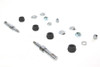V-Twin #7063CP - Chrome Upper Rear Shock Stud Kit