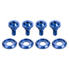 Hogworks Windshield Bolts for Harley® Road Glide '23.5-'25 | Blue