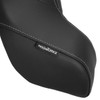 Hogworks Hogworkz® Diamond Stitched King Tour Pack Backrest Pad | Silver Stitching