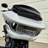 Hogworks Hogworkz® Flowz 9" Windshield for Harley® Road Glide '23.5-'25 | Dark Smoke