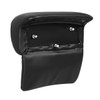 Hogworks Hogworkz® Diamond Stitched Slim Tour Pack Backrest Pad | Black Stitching