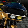 Hogworks Hogworkz® Flowz 7" Windshield for Harley® Road Glide '15-'25 | Blue