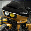 Hogworks Hogworkz® Flowz 7" Windshield for Harley® Road Glide '15-'25 | Smoke