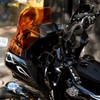 Hogworks Hogworkz® Flowz 8" Windshield for Harley® Low Rider ST '22-'25 | Orange