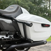 Hogworks Hogworkz® Black Double Barrel Saddlebag Guards for Harley® Touring '23.5-'25