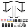 Hogworks Hogworkz® Black Double Barrel Saddlebag Guards for Harley® Touring '23.5-'25