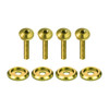 Hogworks Windshield Bolts for Harley® Road Glide '15-'25 | Gold