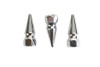 Colony - Chrome Pike Nut Fine 3/8 inch-24 Thread