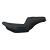Hogworks Rise Up Seat for Harley® Touring '23.5-'25 (diamond / Blue Stitch)