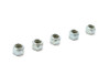 V-Twin - Zinc Plated Hex Nuts 1/4 inch-20 Nyloc
