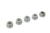 V-Twin - Zinc Plated Hex Nuts 1/4 inch-28 Nyloc