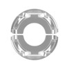 Hogworks Billet Brake & Clutch Perch Clamps for Harley® Softail / Dyna / Sportster | Silver