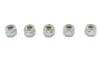 V-Twin - Zinc Plated Hex Nuts 3/8 inch-24 Nyloc