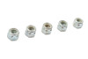 V-Twin - Zinc Plated Hex Nuts 3/8 inch-24 Nyloc