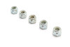 V-Twin - Zinc Plated Hex Nuts 3/8 inch-24 Nyloc