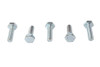 V-Twin - Hex Cap Bolts Zinc 1/4 inch X 7/8 inch