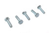 V-Twin - Hex Cap Bolts Zinc 1/4 inch X 7/8 inch