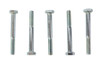 V-Twin - Hex Cap Bolts Zinc 1/4 inch X 2-1/4 inch